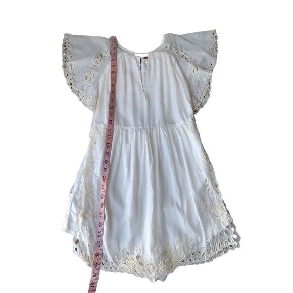Free People Ivory Eyelet Sahara Romper - Picture 13 of 13